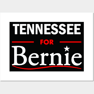 Tennessee for Bernie Posters and Art